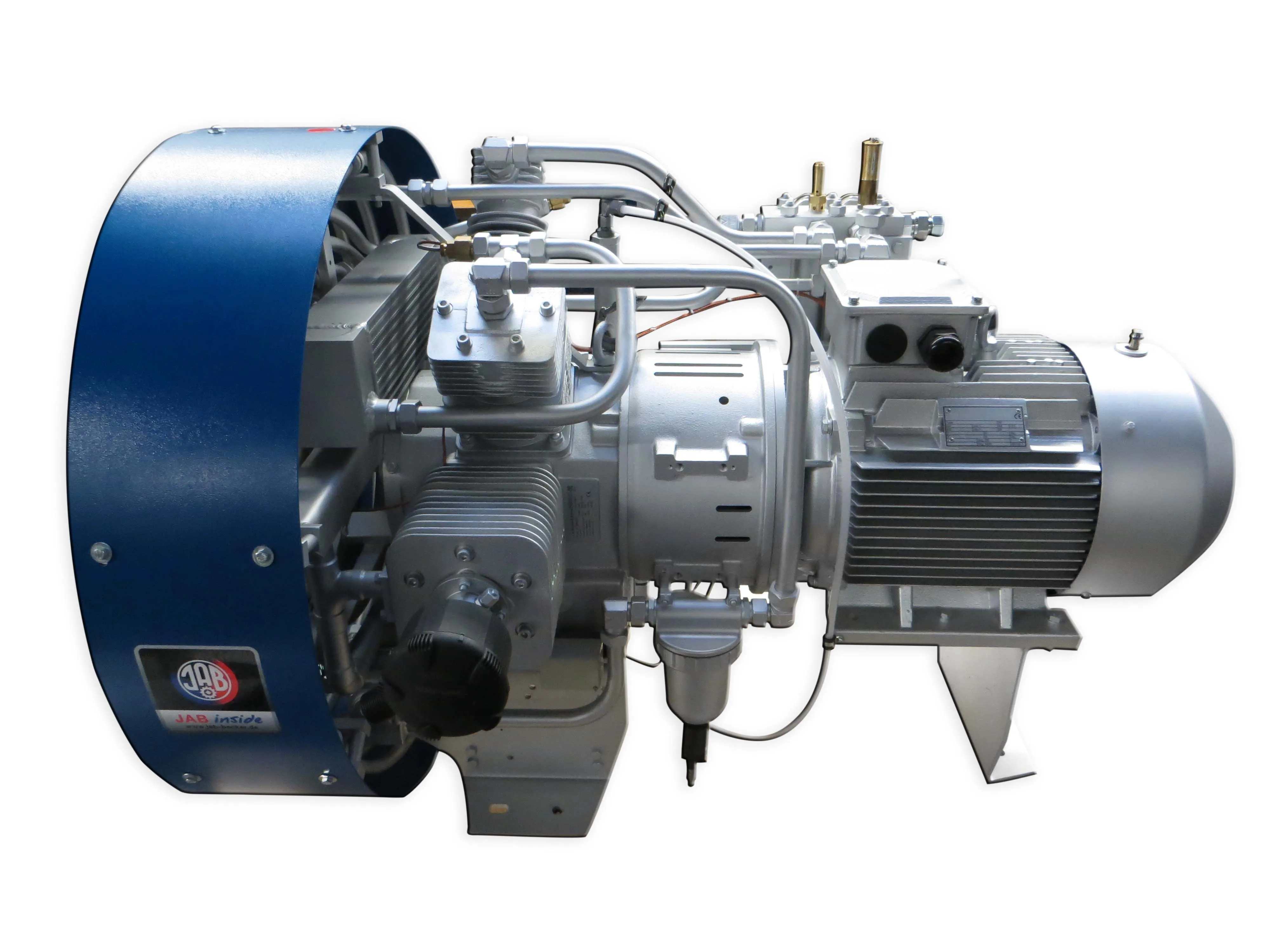 Manutenção de compressor de alta pressão