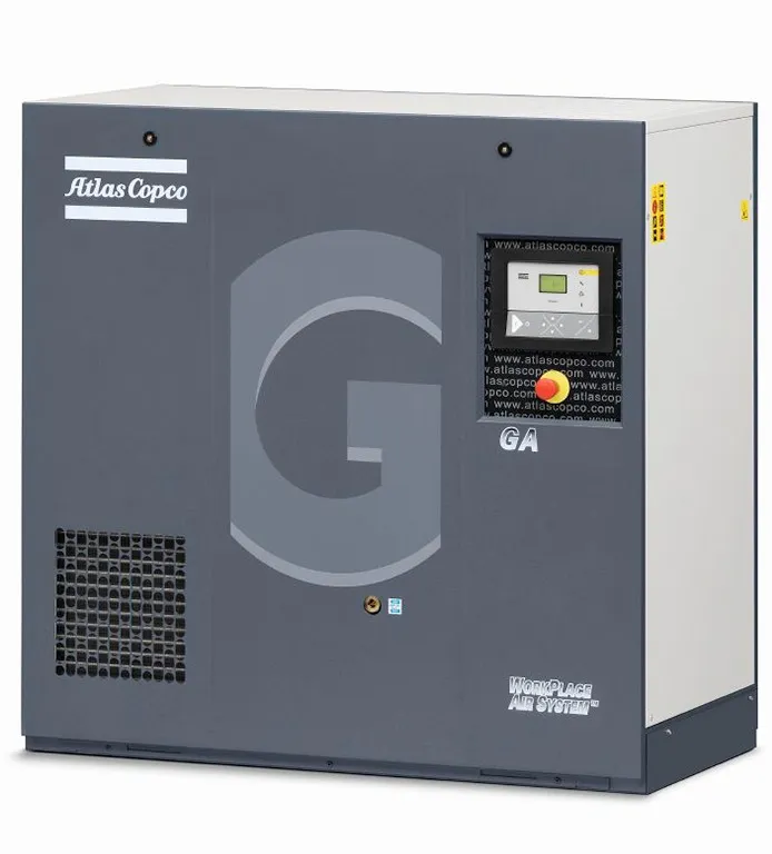 Manutenção de compressor parafuso atlas copco
