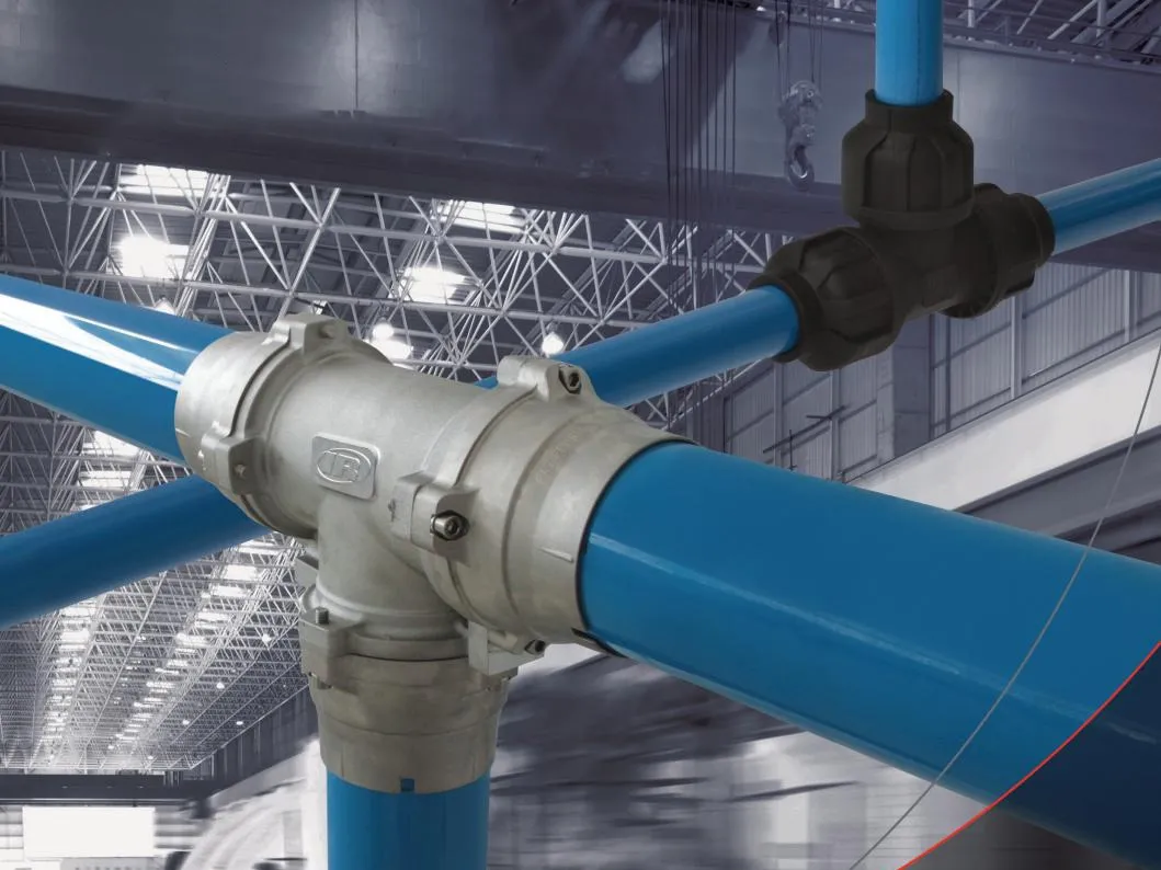 Manutenção de rede de ar comprimido ingersoll rand